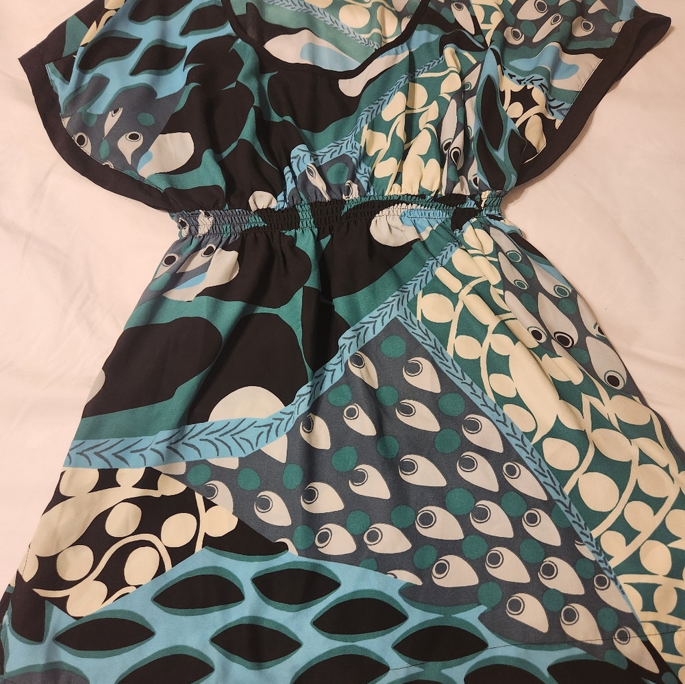 Colorful Patterned Top-Matty M - Picture 7 of 7